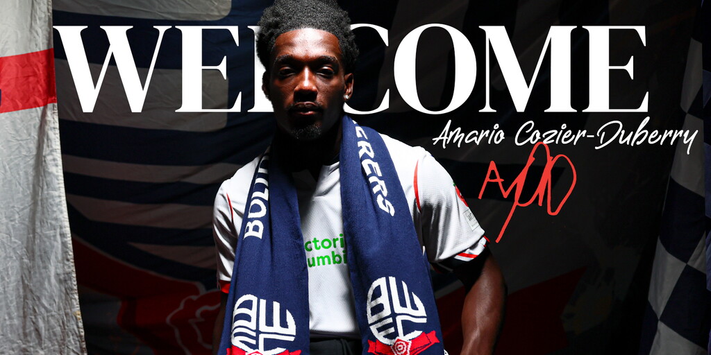 Amario Cozier-Duberry wird ausgeliehen! | Bolton Wanderers FC