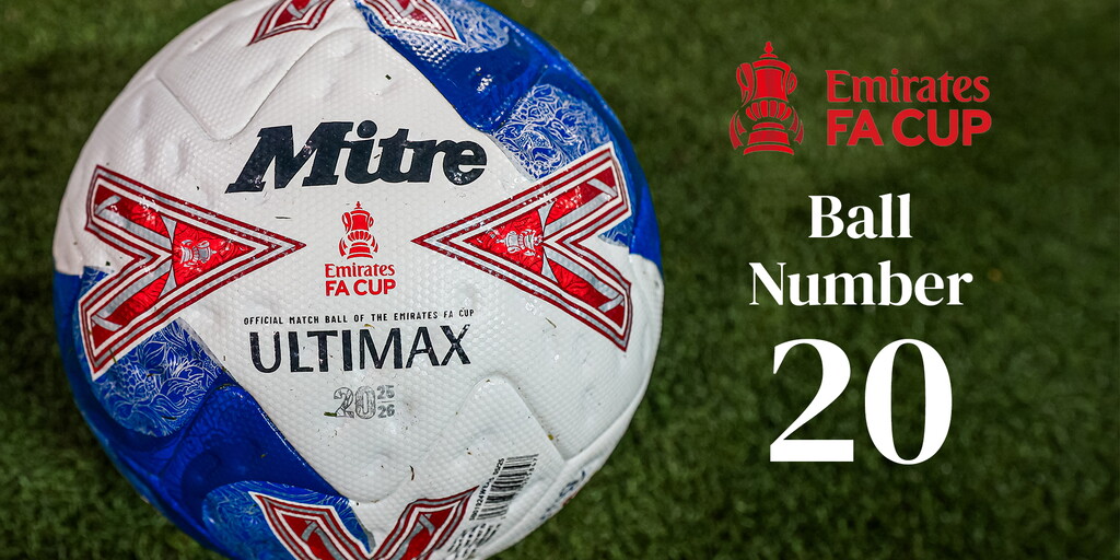 Ball 20 bei der heutigen Pokalauslosung | Bolton Wanderers FC