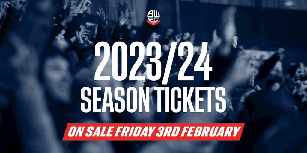 2023/24 Early Bird Season Tickets On Sale Friday | Bolton Wanderers FC